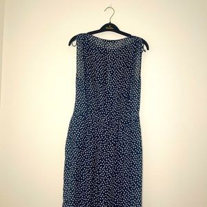 Zara Jumpsuit size:Large. Black and white pattern.